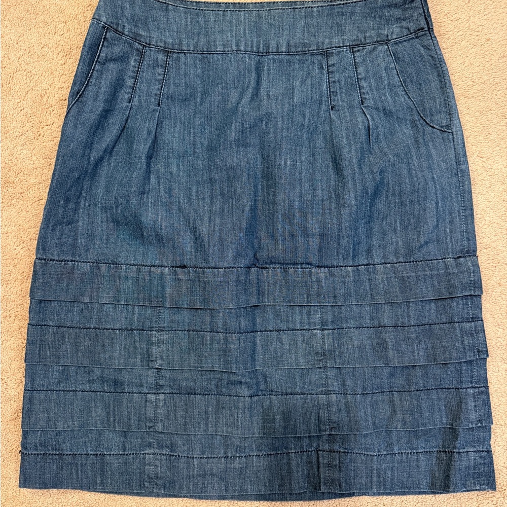 Denim Blue Women's Skirt